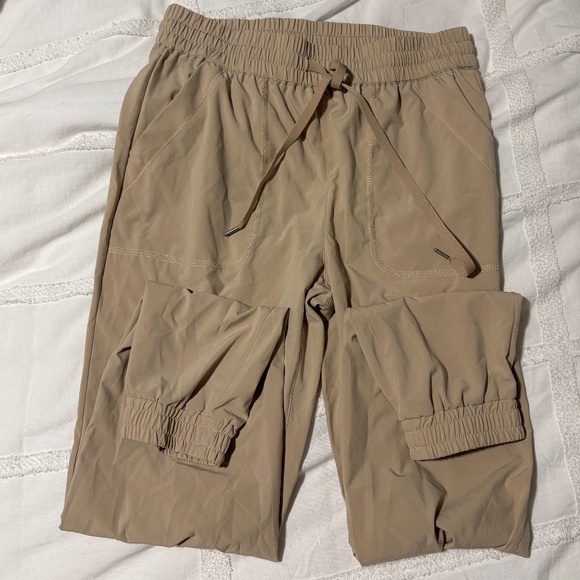 TNA Cargo Jogger Pants — Size S — Taupe/Beige - Picture 1 of 3